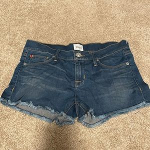 Hudson Amber Raw Edge Denim Short